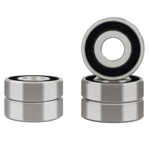 XIKE 5 Pcs Bearings 1/2" x11/8 x3/8", Double Rubber Seals and Pre-Lubricated, Deep Groove Ball Bearing Compatible with 1616-2RS.