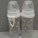 NUK Active Cup, Fun Fruits and Animals, Collection, 10 Oz, Pack of 2 BPA Free, Spill Proof Transition Sippy Cup