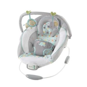 Ingenuity Soothing Baby Bouncer Infant Seat with Vibrations, -Toy Bar & Sounds, 0-6 Months Up to 20 lbs (Morrison) (Morrison)