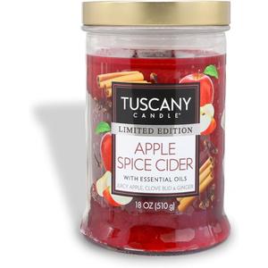 Tuscany Candle Limited Edition Apple Spice 18 OZ