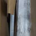 Lufeiya White Computer Desk with Drawers - 55 Inch Long Study Work Writing Desk for Home Office Bedroom, Reversible Simple Modern Cute PC Desks with Fabric Drawer, White