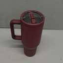 40oz SPILL FREE STAINLESS STEEL VACUUM TUMBLER | DT1206 (CRANBERRY) (Wine)