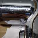 PUR Plus Vertical Faucet Mount Water Filtration System, Lead-Reducing Filter, Great-Tasting, Easy Install, Lasts 100 Gallons, Faucet Water Filter, Compatible with Sinks with External Aerators, Chrome