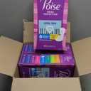 Poise Ultra Thin Incontinence Pads & Postpartum Pads for Bladder Leaks, 4 Drop Moderate Absorbency, Regular Length, 144 Count