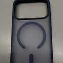 SUPFINE Magnetic for iPhone 17 Pro Case (Compatible with MagSafe)(Military Grade Drop Protection) Translucent Matte Shockproof with Anti-Fingerprint Phone Cover,Navy Blue