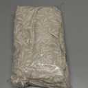 SureFit Essential Twill Ruffled Long Dining Chair Slipcover, Dining Chair Cover with Cotton Printed Design, Long Ruffled Skirt and Corner Pleats, Machine Washable, Neutral Floral