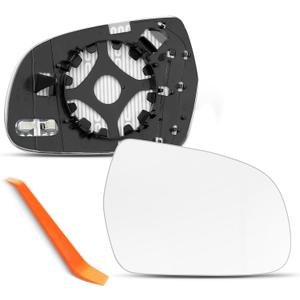 Compatible with Audi A3 S3 A4 S4 B8 A5 S5 A6 S6 C6 A8 S8 Q3 Passenger Side Mirror, 2008-2017, Right Side Mirrors for Audi A4 A6 Allroad Quattro Replacement Glass, Power Heated