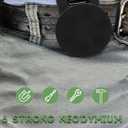 Magnetic Tool Holder for Belt, Strong Magnet Clip-On Belt Holster Magnetic Holster for Screws Nails Hammer Sockets Pliers Screw Driver Trowel Drill Bit Wrench Metal Accessories - 1 Set