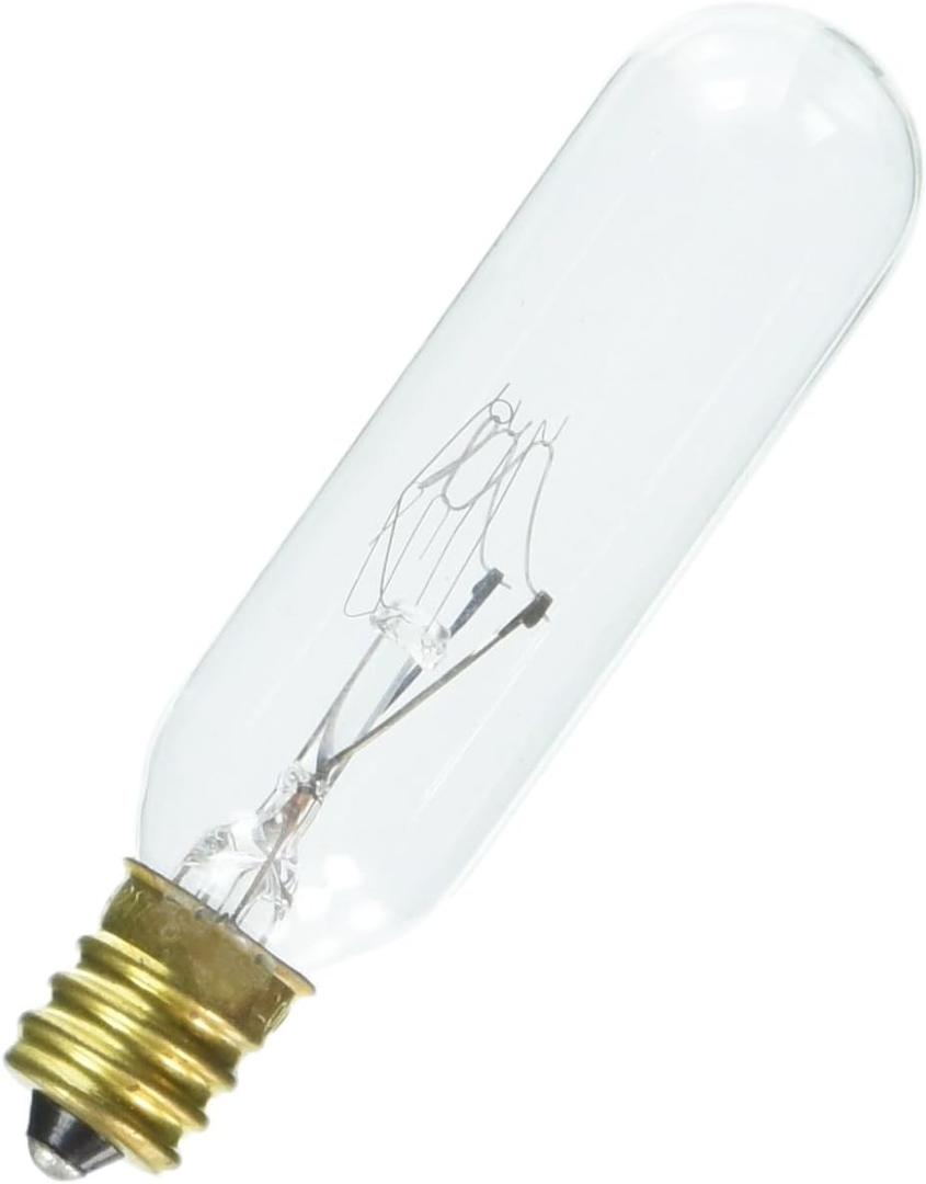 Westinghouse 0322000, 25 Watt, 120 Volt Clear Incand T6 Light Bulb, 1500 Hour 190 Lumen