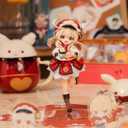 G-I Klee Mini Figure PVC Anime Game Character Desktop Ornaments Gift | G-I Klee Figure PVC Mini Anime Game Alatus 5-Star Pyro Catalyst Character Desktop Ornaments Gift