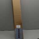 2 Pack Matte Black Disc Curtain Rods, 28-48 Inches Window Curtain Rod,Adjustable Room Darkening Drapery Rod with Aluminum Finials and Brackets,Wrap Around Design