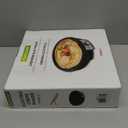 Nutrichef Electric Crepe Maker & Griddle Cooktop - Nonstick 12 Inch Aluminum Hot Plate with LED Indicator Lights & Adjustable Temperature Control - Wooden Spatula & Batter Spreader Included