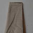 Solino Home Linen Table Runner 60 Inches - Pinstripe 100% Pure Linen Natural and White Farmhouse Table Runner 14 x 60 Inch Ideal for Dresser and Coffee Tables - Fall, Autumn, Halloween, Thanksgiving