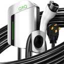 QPQ Level 2 EV Charger, 40Amp 240V Hardwired EV Fast Charge Station, Wall Charger Electric Vehicle Charging Stations with NEMA 14-50 25FT Cable FCC/UL/ROHS for J1772 EV Charger for Home