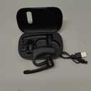 Bluetooth Headset Wireless Earpiece Microphone 180H Playtime 1000mAh Wireless Charging Case Handsfree Single Ear Headset LED Display for iPhone Android Cellphones PC Computer Trucker Drivers Work Game