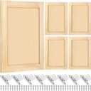 Cinnvoice 3 Pcs 16.25'' W x 22.5'' H Unfinished Pine Kitchen Cabinet Door