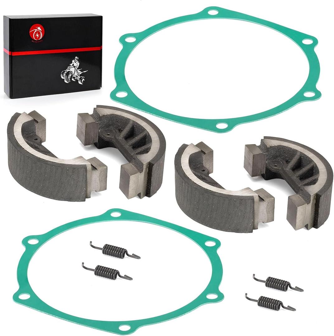 4x Brake Shoe Set w/Springs & Gasket For John Deere 750 770 790 Tractor Replaces OEM M805735 CH15072