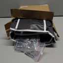 Over the Door Organizer 5 Tiers, Extra Large Behind Door Storage of 10 Compartments, 80 lbs Weight Capacity Over Door Organizer, Door Hanging Organizer for Closet, Diaper Organizer, Room storage (Gray)