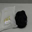 VRZ Pixie Cut Wigs for Black Women Brazilian Curly Pixie Cut Wig Human Hair Glueless Short Layered Wigs With Bangs Natural Black Color No Glue Human Hair Wig for Daily Use (C08#BH Color)