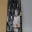 SWTYMIKI Over the Door Shower Caddy - 3 Tier Adjustable Shower Organizer Hanging with Soap Holder, No Drilling Stainless Steel Bathroom Rack Hanging for Body Wash, Shampoo, Soap, Razor, Black