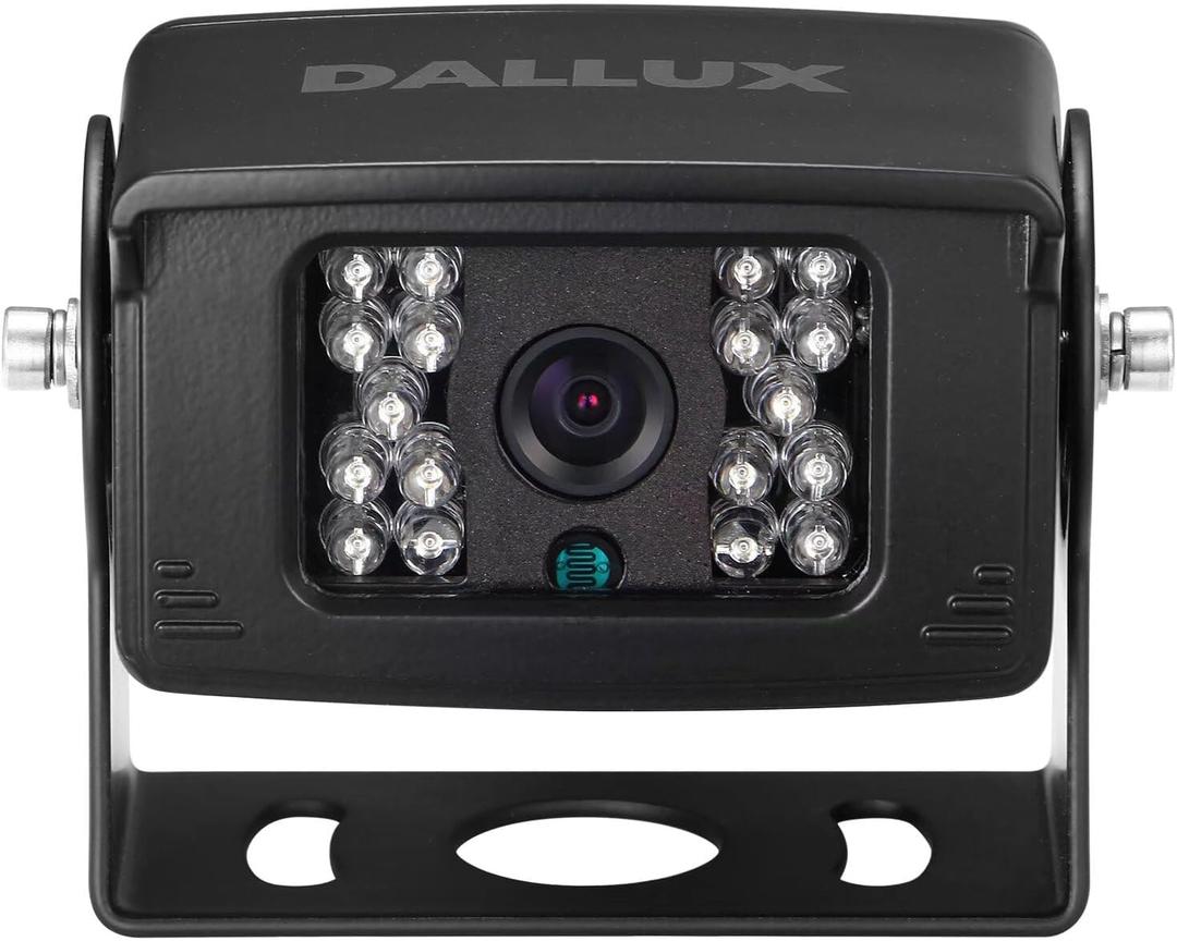 Bus Truck Vehicle Backup Cameras Wide View Angle cab cam Rearview Reverse Waterproof Night Vision 4 PIN Cam for Travel Trailer/Pickup/Van/RV Camper/Motor Home (12V, Package Does Not Include Extension Cable)