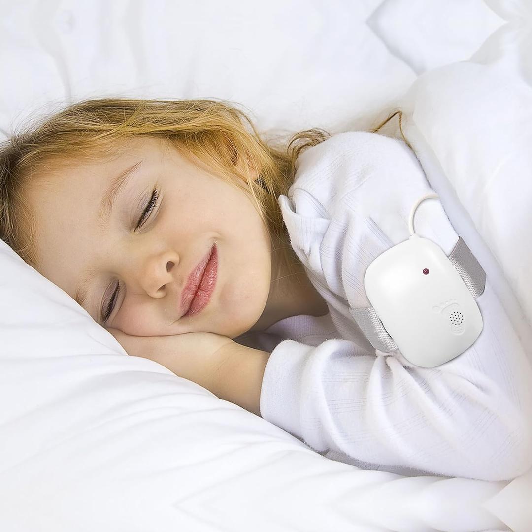 Bedwetting Alarm for Boys & Girls - Strong Vibration & Loud Sound Pee Alarm for Night Time Potty Training, High Sensitivity Bedwetting Solution for Deep Sleepers