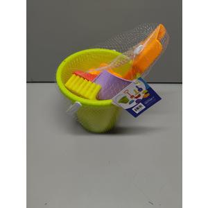 Beach Toys, Collapsible Sand Toys - 9pcs Sand Castle Building Kit, Sandbox Toys for Toddlers