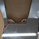 Irregular Asymmetrical Wall Mirror for Living Room Bathroom Entryway, Modern Decorative Mirror Hanging (Hook Style, 32'' x 18'') (Frameless)