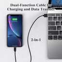 Charger Charging Cable for Xbox Series S/X,PS5/PS5 Pro Controller,Xbox Elite Series 2,Switch Pro USB Type C Charge Cord 6.6 Feet