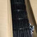 Tongmo 2 ft x 100 ft Black PVC Coated Welded Wire Fence, 16GA Garden Chicken Wire Fence Roll, Mesh Size 2" x 4" Hardware Cloth, Ideal for Yard Protection and Poultry Netting
