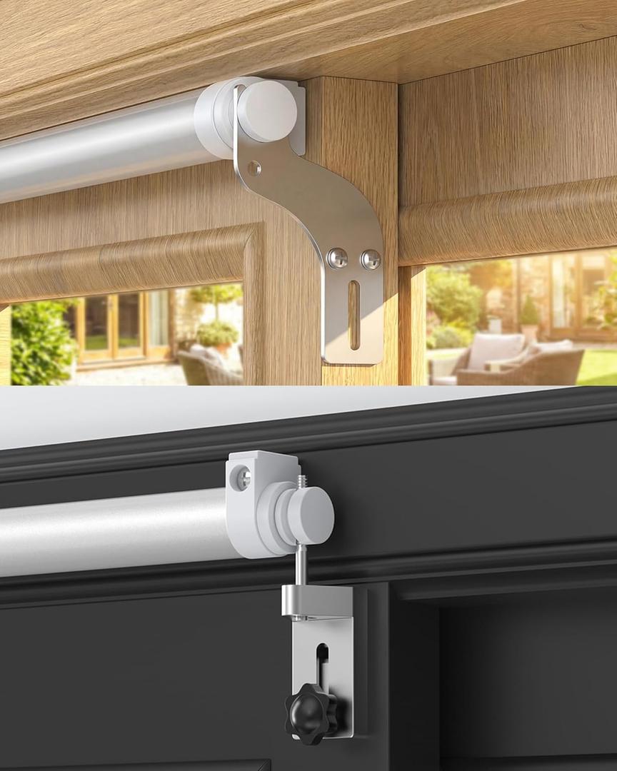 Onemake Heavy Duty Sliding Door Closer for 5–8 FT Doors, Automatic Slideback Soft-Close System with 2 Mounting Kits, Adjustable Closing Speed, Quiet & Easy Install for Patio & Balcony