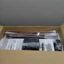 52" Ceiling Fan with Lights and Remote, Flush Mount, Brushless DC Motor, Reversible, 3 Solid Wood Blades, 6 Speeds, Quiet, Stepless Dimming, Indoor/Outdoor for Bedroom Patio