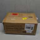 Outdoor Christmas Tree Frosted Urn Filler, Pre-lit Artificial Xmas Tree with LED Lights, 18 Inch Small Christmas Tree with Cones & Red Berries (1ft 6in, Green & Warm Light)