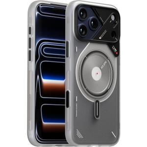 Aulumu A17 iPhone 17 Pro Max Magnetic Thermal Case | CoolHyper | with Camera Control | IMD Technology | Compatible with Magsafe | Touch Translucent White