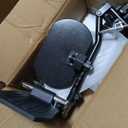 Medline Lightweight Wheelchair for Adults With Swing-Back, Desk-Length Arms, Elevating Leg Rests; 20" x 16"D Seat