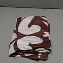 6ft Brown Mexican Fiesta Arch Cover Baby Shower Backdrop,2-Sided Round Top Chiara Backdrop Arch Covers for Mexican Wedding Birthday Bridal Shower Party Decoration