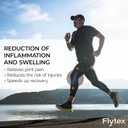 FLYTEX Knee Compression Sleeves Pain & Injury Relief for Knees Osteoarthritis, Meniscus Tear, Cruciate Ligament, IT Band Syndrome Ideal for Running, Hiking, Cycling, Fitness, Basketball, 3XL
