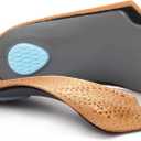 Arch Support Insoles for Women/Men, 3/4 Plantar Fasciitis Insoles High Arch Supports Shoe Insoles for Flat Feet, Over-Pronation, Foot Pain Relief, Orthotics Heel Cushion Inserts for Running Walking, L