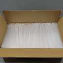 Clear, 9 Inch, Plastic Drinking Straws, 1200 Count