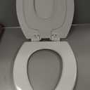 Mayfair NextStep2 Toilet Seat with Built-In Potty Training Seat, Slow-Close, Removable that will Never Loosen, Elongated, White