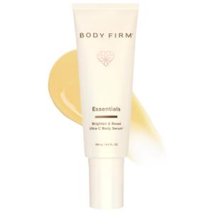 BODY FIRM Crepe Erase Brighten & Boost Ultra-C Body Serum, Anti-Aging Skin Care, Firming Body Moisturizer w/Vitamin C, Moisturizing Shea Butter & Cocoa Butter to Support Wrinkle, Collagen, 4 fl oz
