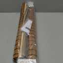 UNISHADES Cordless Bamboo Roman Shades for Windows, 100% Blackout Backing Fabric for Light Blocking, 21" W × 64" H - Penang Teak