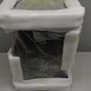 Metal Black Nightstands, Modern Side Table with 3 Tiers Storage, Small End Table for Couch, Bedside Tables No Assembly Required