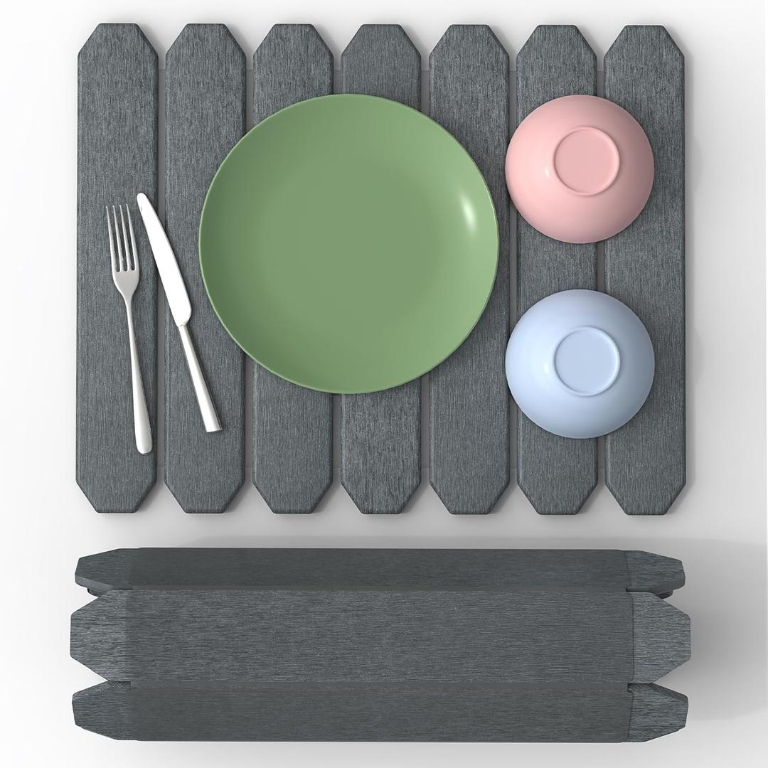 Stone Drying Mat For Kitchen Counter, Small Dish Drying Mats, Quick Dry Water Absorbent Foldable Diatomaceous Earth Kitchen Dishes Pad for Cups Bottles, 16" x 12", Grey Stone Drying Mat For Kitchen Counter, Small Dish Drying Mats, Quick Dry Water Absorbent Foldable Diatomaceous Earth Kitchen Dishes Pad for Cups Bottles, 16" x 12", Grey