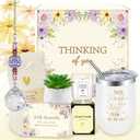 Sympathy Gift Baskets, Sympathy Gifts for Loss of Loved One, Dad, Mom, Husband, Friend, Grief Condolences Bereavement Gift Ideas, Grief Basket for Women, Sorry for Your Loss Care Package