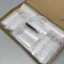 Flickering Flameless Candles Battery Operated with Remote and 2/4/6/8 H Timer Acrylic Led Pillar Candles Pack of 9 (appr D2.3"xH5.5"6.5"7.5")with Realistic 3D Wick Candles for Home Decor(White)