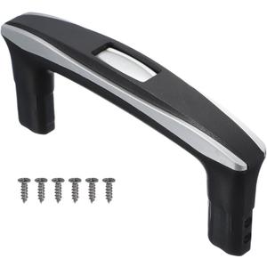 uxcell 1Pcs Luggage Telescopic Handle Replacement, Suitcase Handle Replacement Pull Grip for Telescopic Handle Repair Travel Accessories(Black, 6.1 Inch)