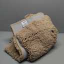 Disolla Beige Bathroom Rug 24x48 - Non-Slip Plush Thick Bath Mat, Highly Absorbent & Ultra Soft Fluffy Floor Mat, Machine Washable for Shower and Tub