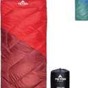 Teton Junior, 20 Degree and 0 Degree Sleeping Bags. Finally, Sleeping Bag for Boys, Girls, All Kids, Warm and Comfortable, for All Camping Weather and Built to Last (Ruby)