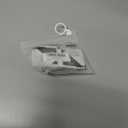 Magnetic Phone Ring Grip Holder, Silicone Finger Loop Grip, Compatible with MasSafe, Back of Phone for iPhone Pro Max/Plus/16/15/15/14/13/12 Series, White